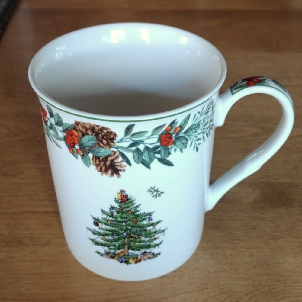 SPODE Christmas Tree mug